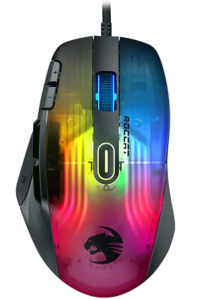 Gaming mouse with pinky rest