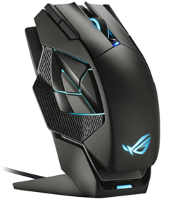 Gaming mouse with pinky rest