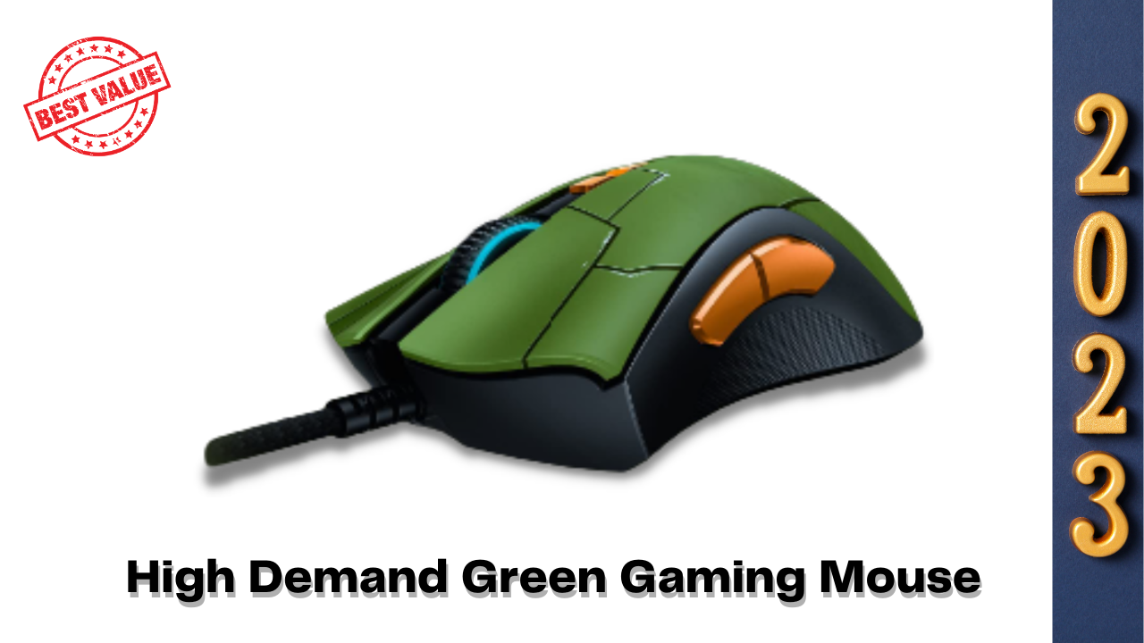 Green Gaming Mouse