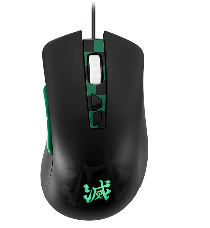 green gaming-mouse